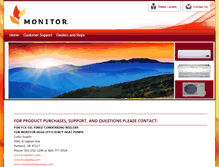 Tablet Screenshot of monitorproducts.com